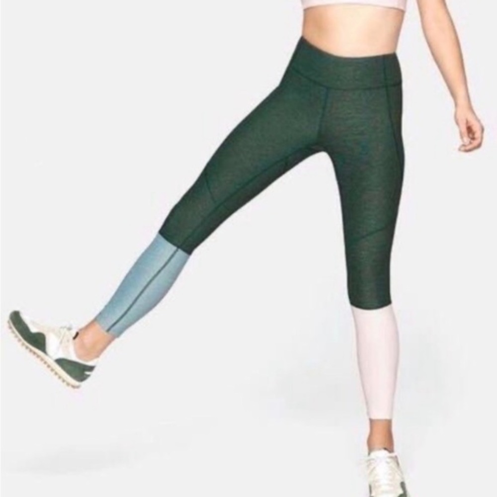 Outdoor Voices Colorblock Women's Leggings - small